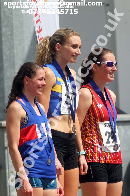 Senior womens 5000 metres, Northern Senior and Under-20s Champs., Sports City, Manchester. Photo: David T. Hewitson/Sports for All Pics